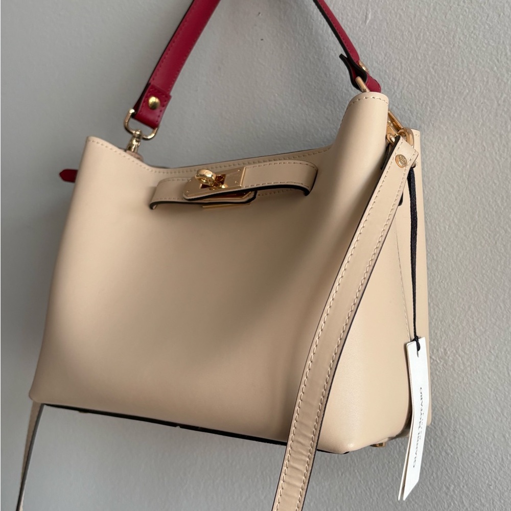 New Gianni Notaro beige bag